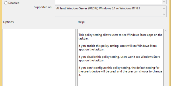 New Group Policy settings in Windows 8.1 Update 1