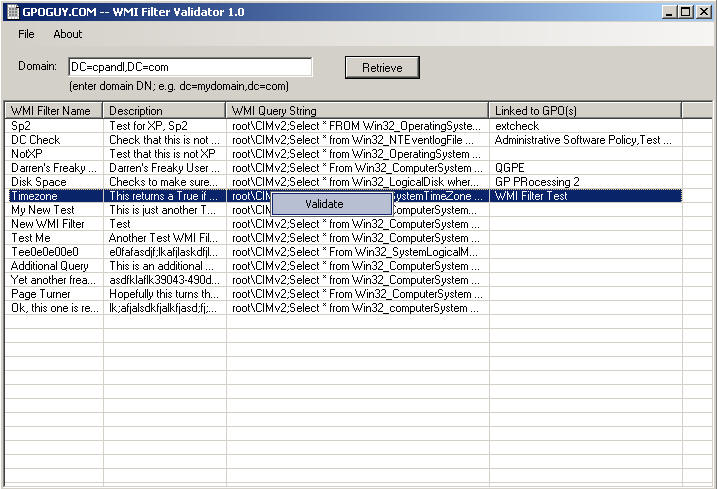 Primal Tools Wmi Explorer