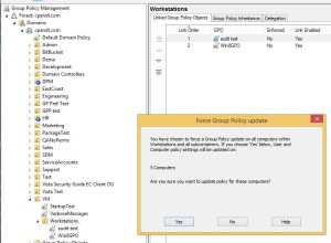 Group Policy Update in GPMC
