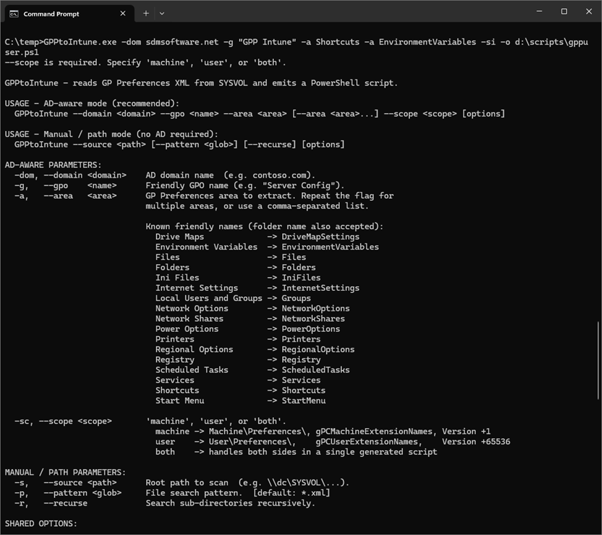 How GPP-to-Intune works